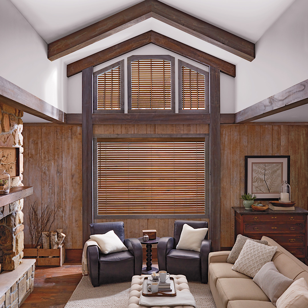 Hunter Douglas wood shades