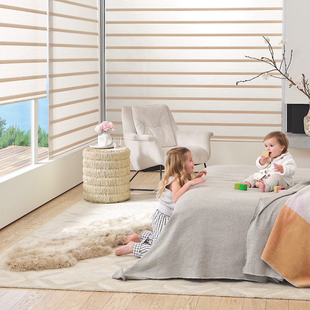 Nursery safe window treatments
