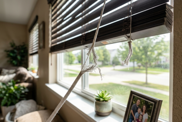 Broken blind cord-repaired by ogden blinds